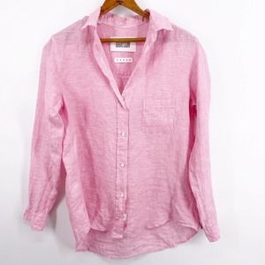 Grayson The Hero Linen Shirt Pink Size 1 01 XS
